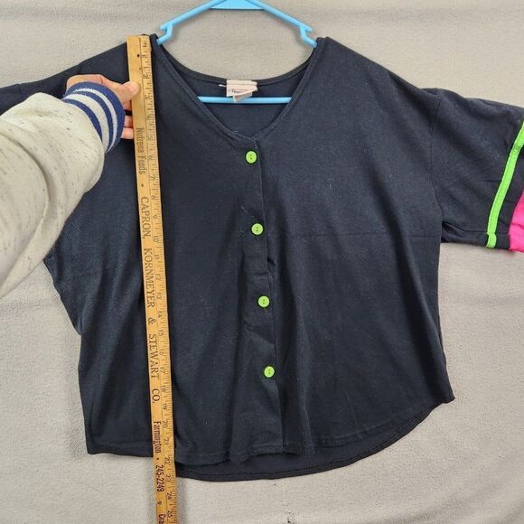 Vtg Huntington Ridge Women's Blouse Top Button Down Shirt Large - Picture 4 of 7